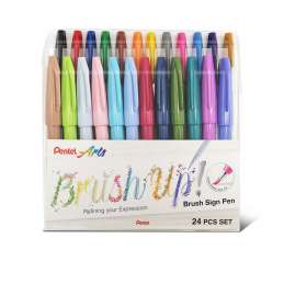 Brush Sign Pen · Set 24