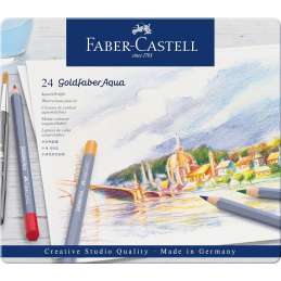 Set 24 matite acquerellabili Goldfaber Aqua