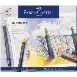 Set 48 matite colorate Goldfaber