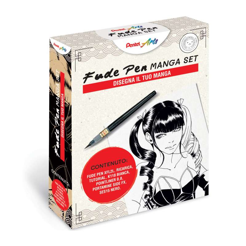 Kit completi per disegni con fude pen.