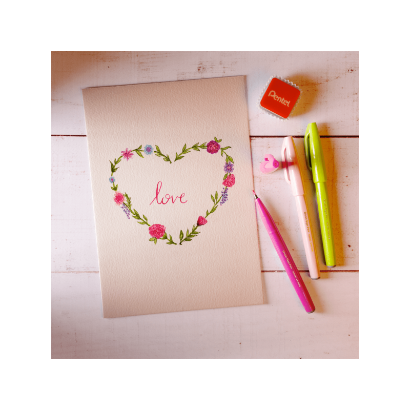 Sign Pen Brush con punta a pennello in feltro