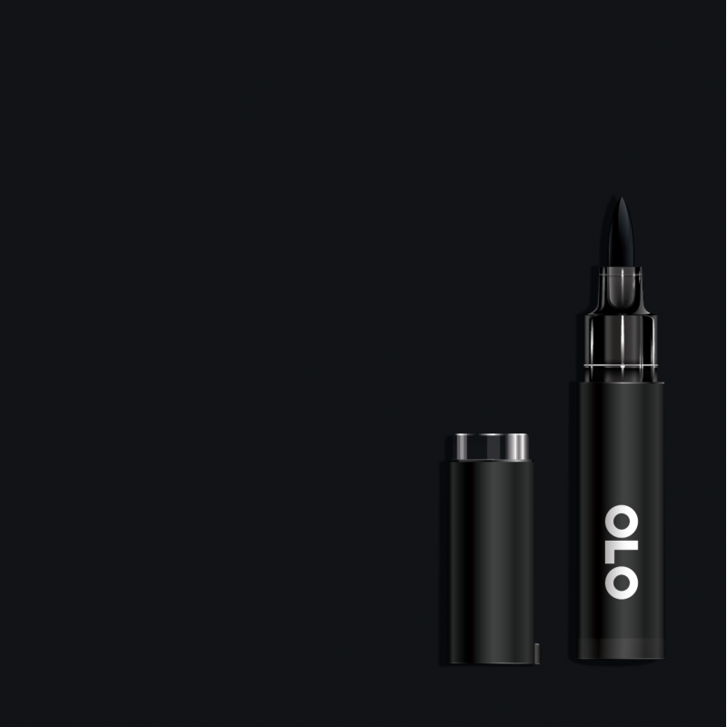 Pennello OLO Brush nelle tonalità black