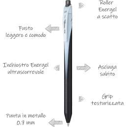 Penne EnerGel usa e getta punta 0.7