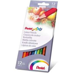 Set 12 matite colorate Pentel